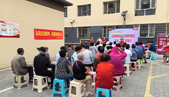 法律宣传进社区，为民服务零距离