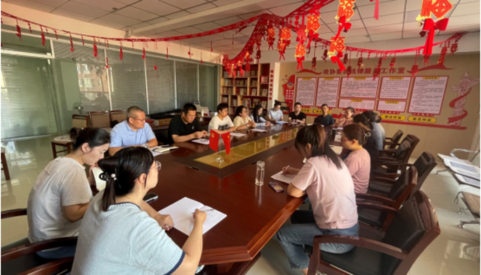 呼和浩特市北疆公证处同德业务部开展业务学习培训会